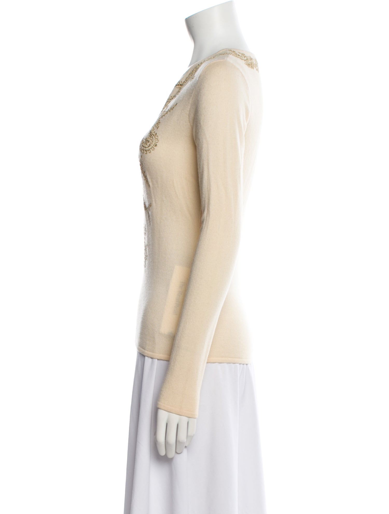 Ralph Lauren Black Label Cashmere V-Neck Sweater w/ Tags