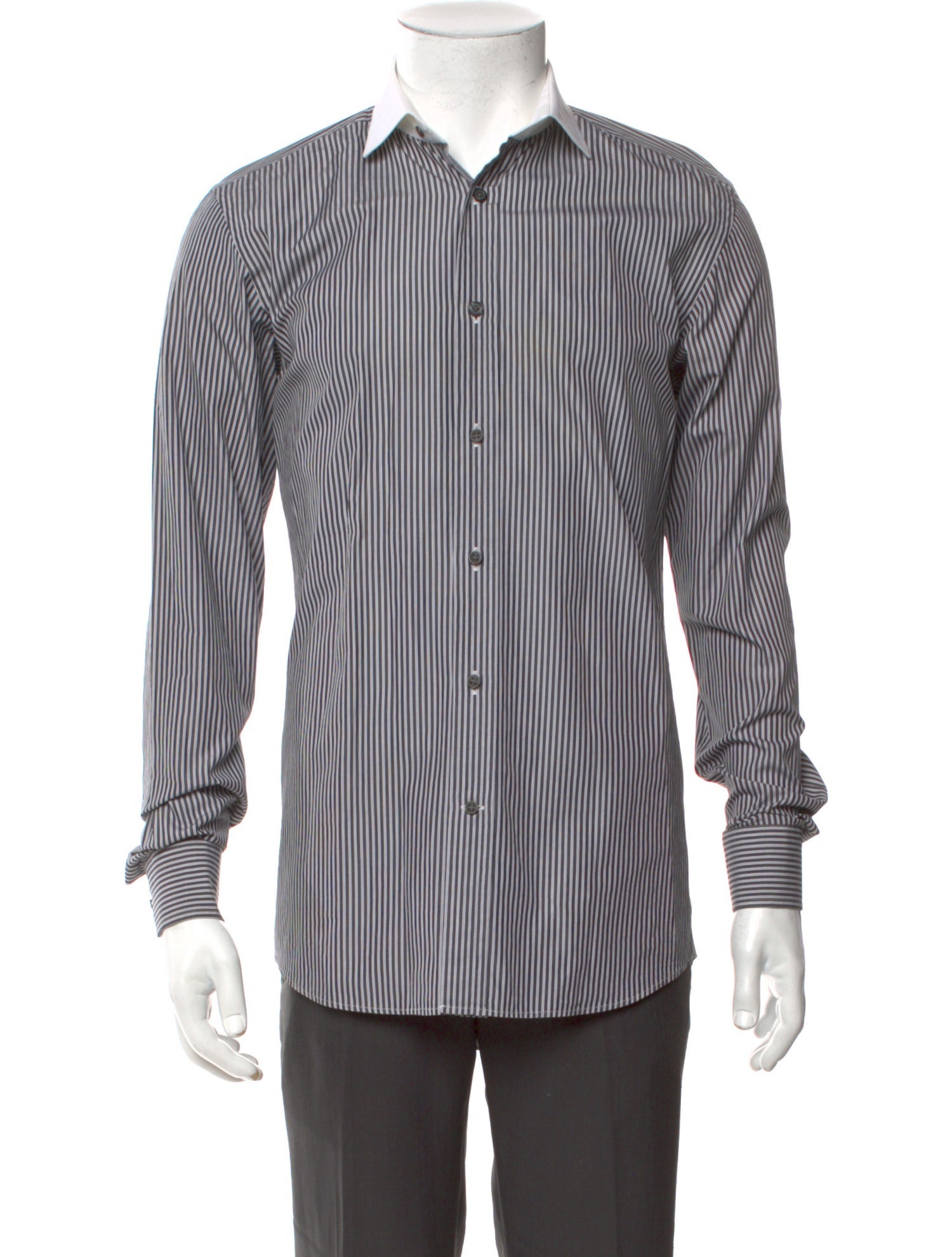 Ralph Lauren Black Label Striped Long Sleeve Shirt