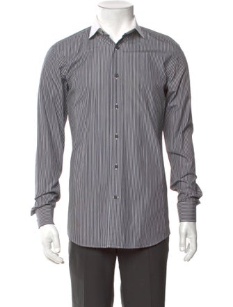 Ralph Lauren Black Label Striped Long Sleeve Shirt