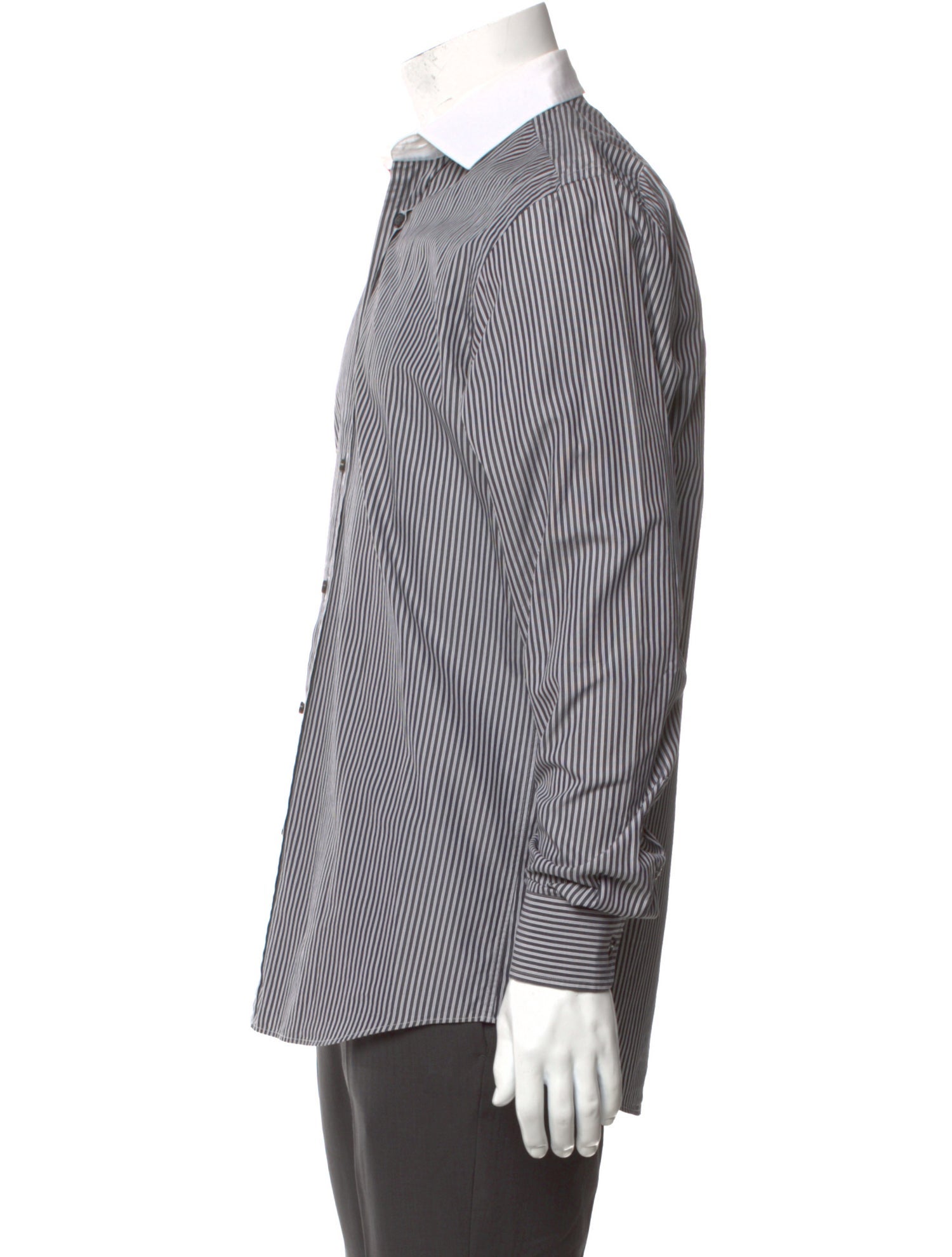 Ralph Lauren Black Label Striped Long Sleeve Shirt