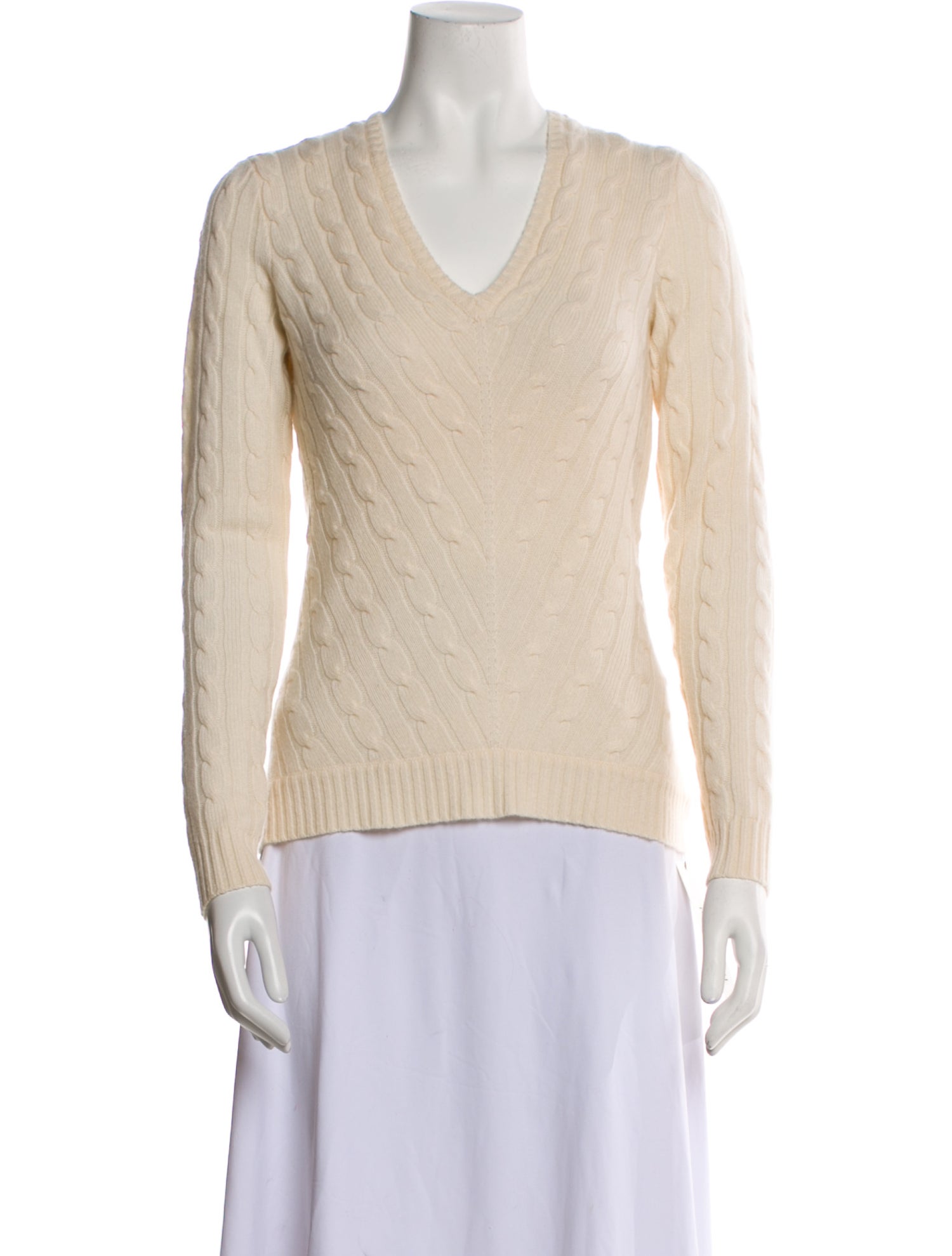 Ralph Lauren Black Label Cashmere V-Neck Sweater