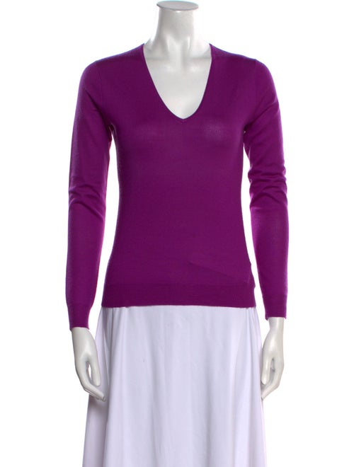 Ralph Lauren Black Label Cashmere V-Neck Sweater