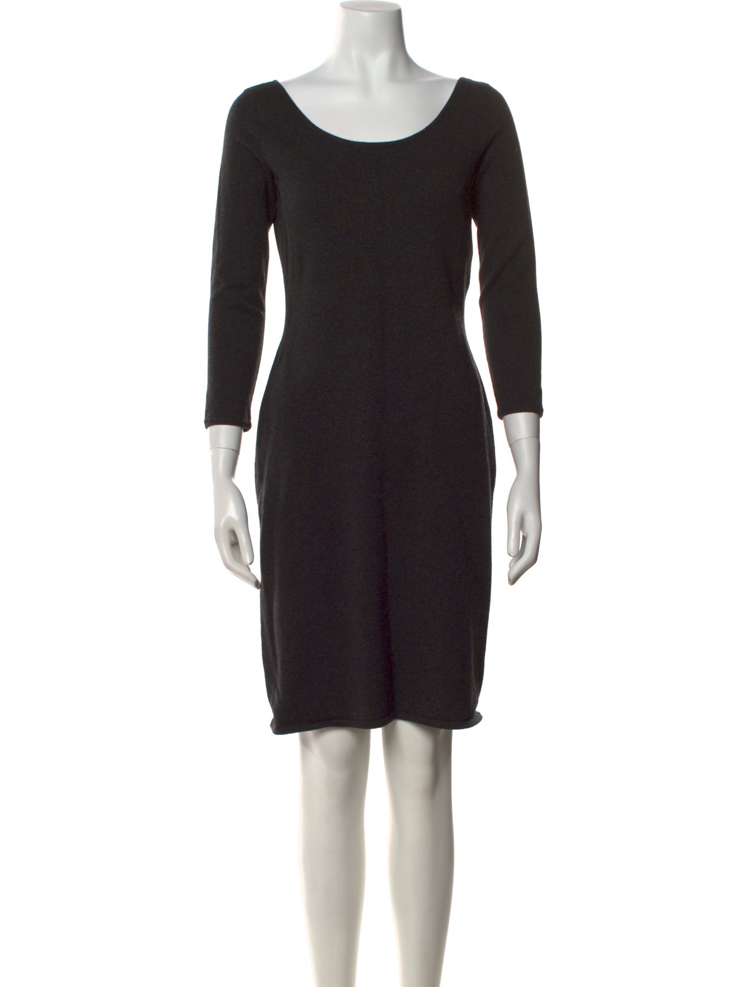 Ralph Lauren Black Label Cashmere Knee-Length Dress