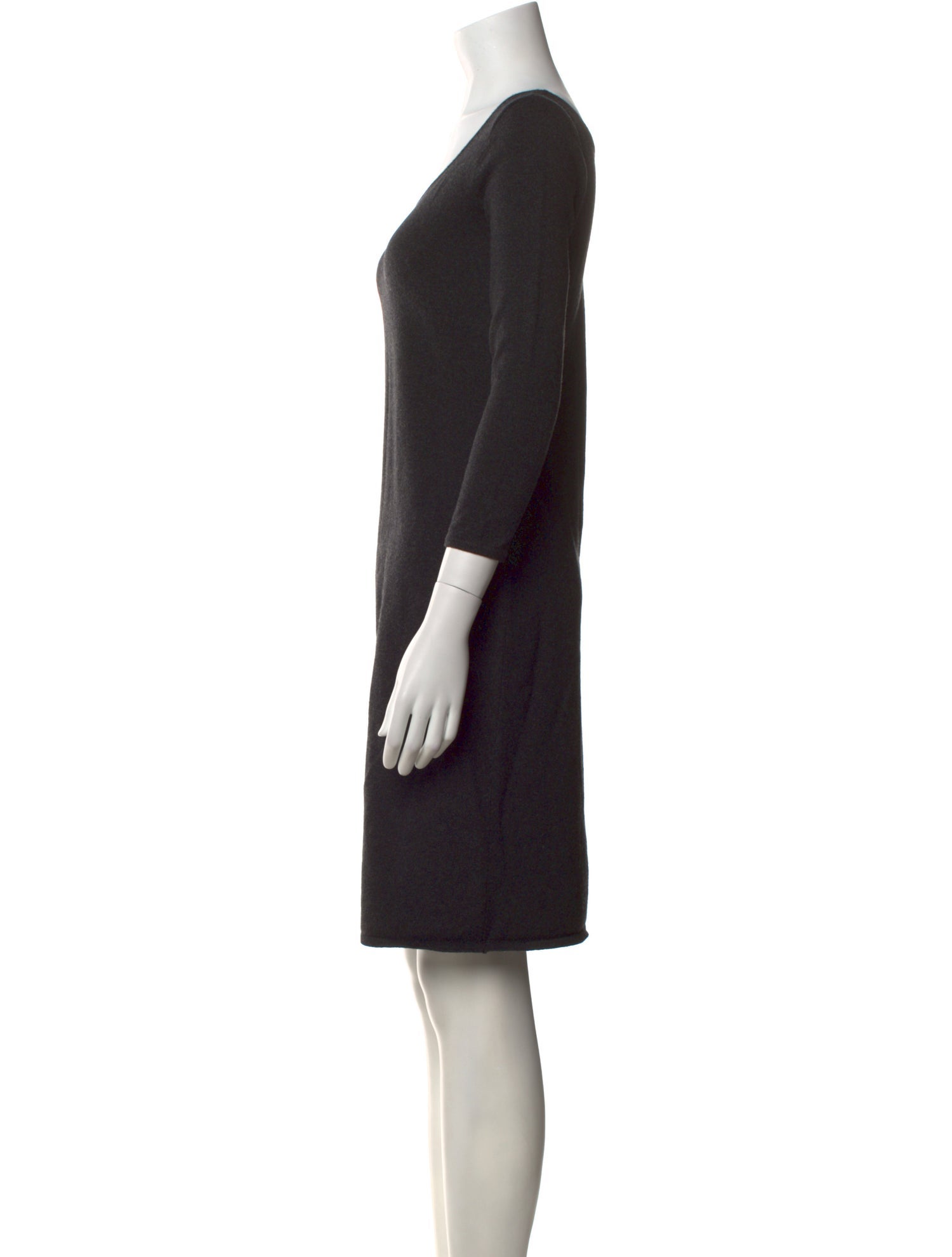 Ralph Lauren Black Label Cashmere Knee-Length Dress