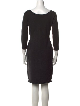 Ralph Lauren Black Label Cashmere Knee-Length Dress