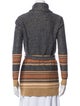 Lauren Ralph Lauren Striped V-Neck Sweater