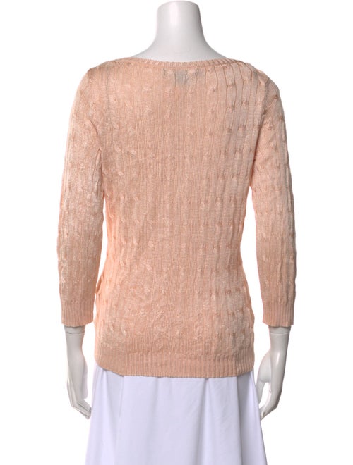 Ralph Lauren Black Label Silk V-Neck Top