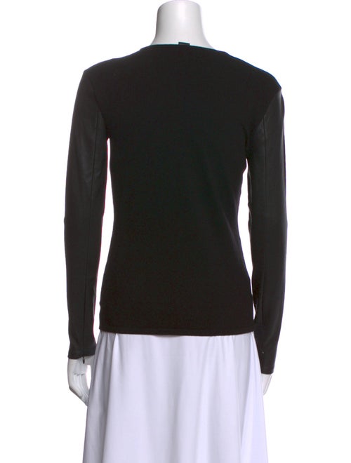 Ralph Lauren Black Label Merino Wool Crew Neck Top