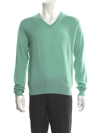 Ralph Lauren Black Label Cashmere V-Neck Pullover