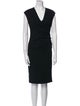 Ralph Lauren Black Label Wool Knee-Length Dress
