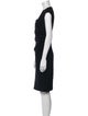Ralph Lauren Black Label Wool Knee-Length Dress