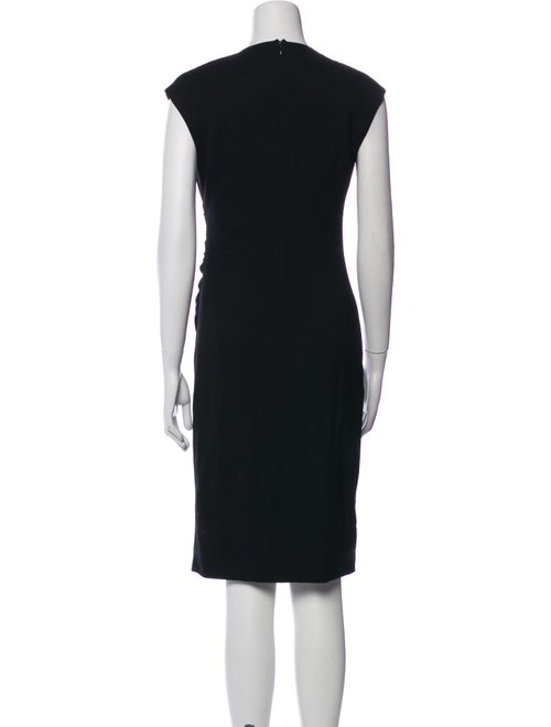 Ralph Lauren Black Label Wool Knee-Length Dress