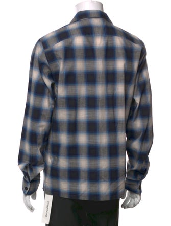 Ralph Lauren Black Label Plaid Print Long Sleeve Shirt
