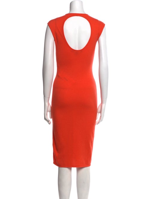 Ralph Lauren Black Label Cashmere Knee-Length Dress