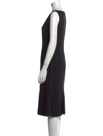 Ralph Lauren Black Label Wool Knee-Length Dress