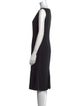 Ralph Lauren Black Label Wool Knee-Length Dress