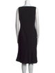 Ralph Lauren Black Label Wool Knee-Length Dress