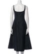 Ralph Lauren Black Label Silk Midi Length Dress