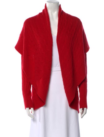 Ralph Lauren Black Label Cashmere Open Front Sweater