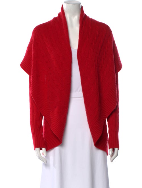 Ralph Lauren Black Label Cashmere Open Front Sweater