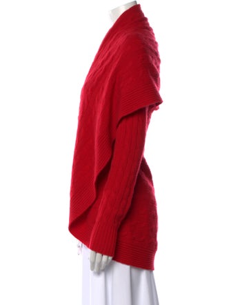 Ralph Lauren Black Label Cashmere Open Front Sweater