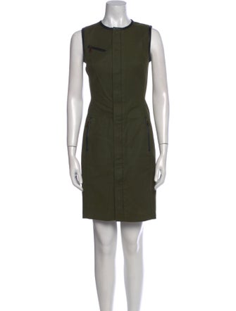 Ralph Lauren Black Label Crew Neck Mini Dress