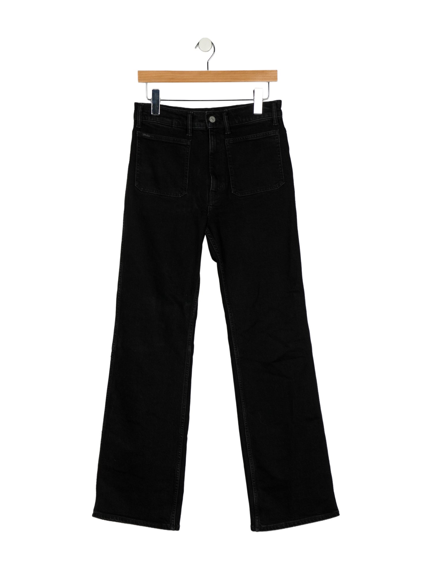 Ralph Lauren Black Label High-Rise Wide Leg Jeans