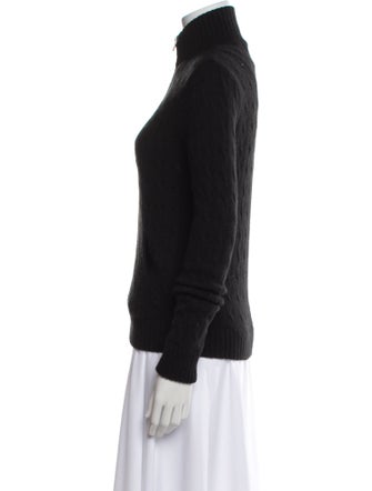 Ralph Lauren Black Label Cashmere Mock Neck Sweater