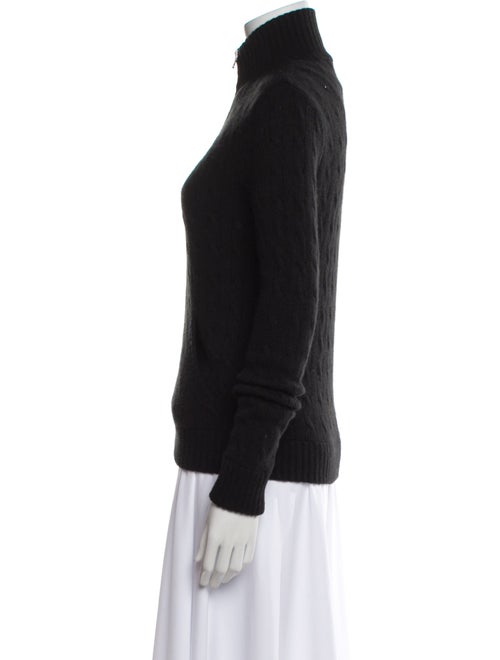 Ralph Lauren Black Label Cashmere Mock Neck Sweater