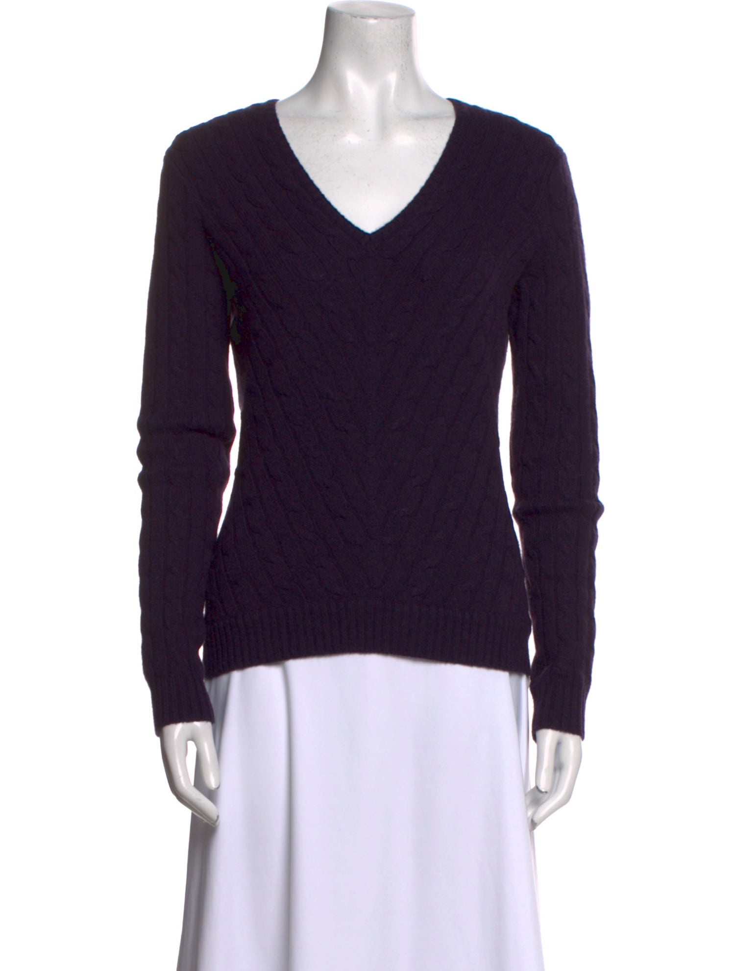 Ralph Lauren Black Label Cashmere V-Neck Sweater