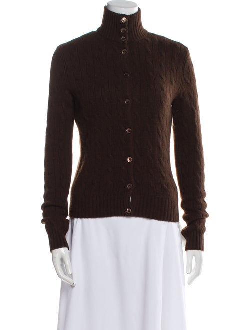 Ralph Lauren Black Label Cashmere Mock Neck Sweater