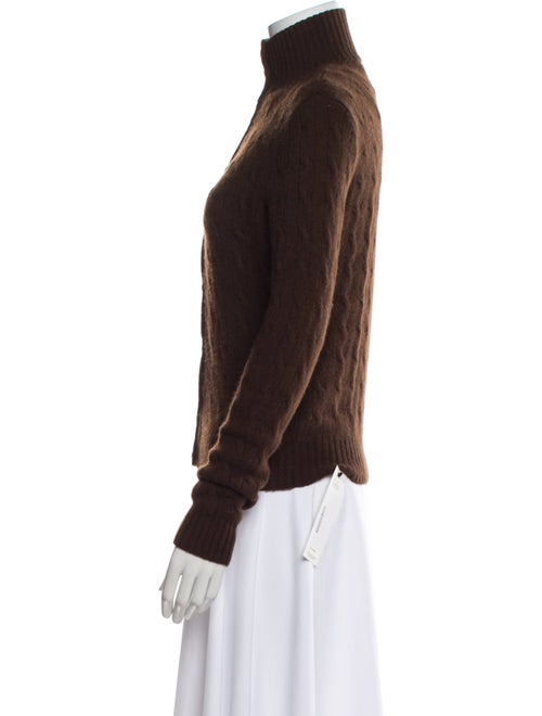 Ralph Lauren Black Label Cashmere Mock Neck Sweater