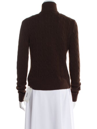Ralph Lauren Black Label Cashmere Mock Neck Sweater