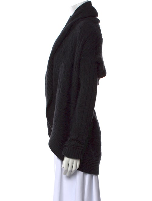 Ralph Lauren Black Label Cashmere Open Front Sweater