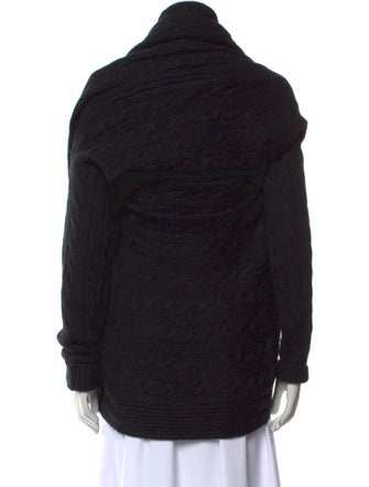 Ralph Lauren Black Label Cashmere Open Front Sweater