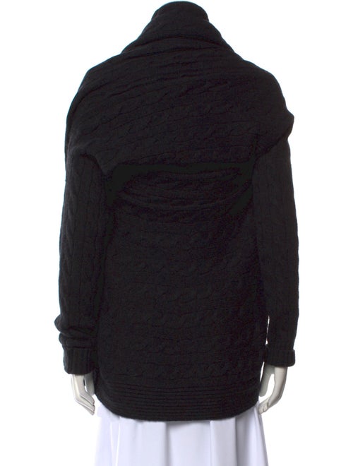 Ralph Lauren Black Label Cashmere Open Front Sweater