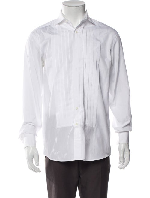 Ralph Lauren Black Label Striped Long Sleeve Dress Shirt