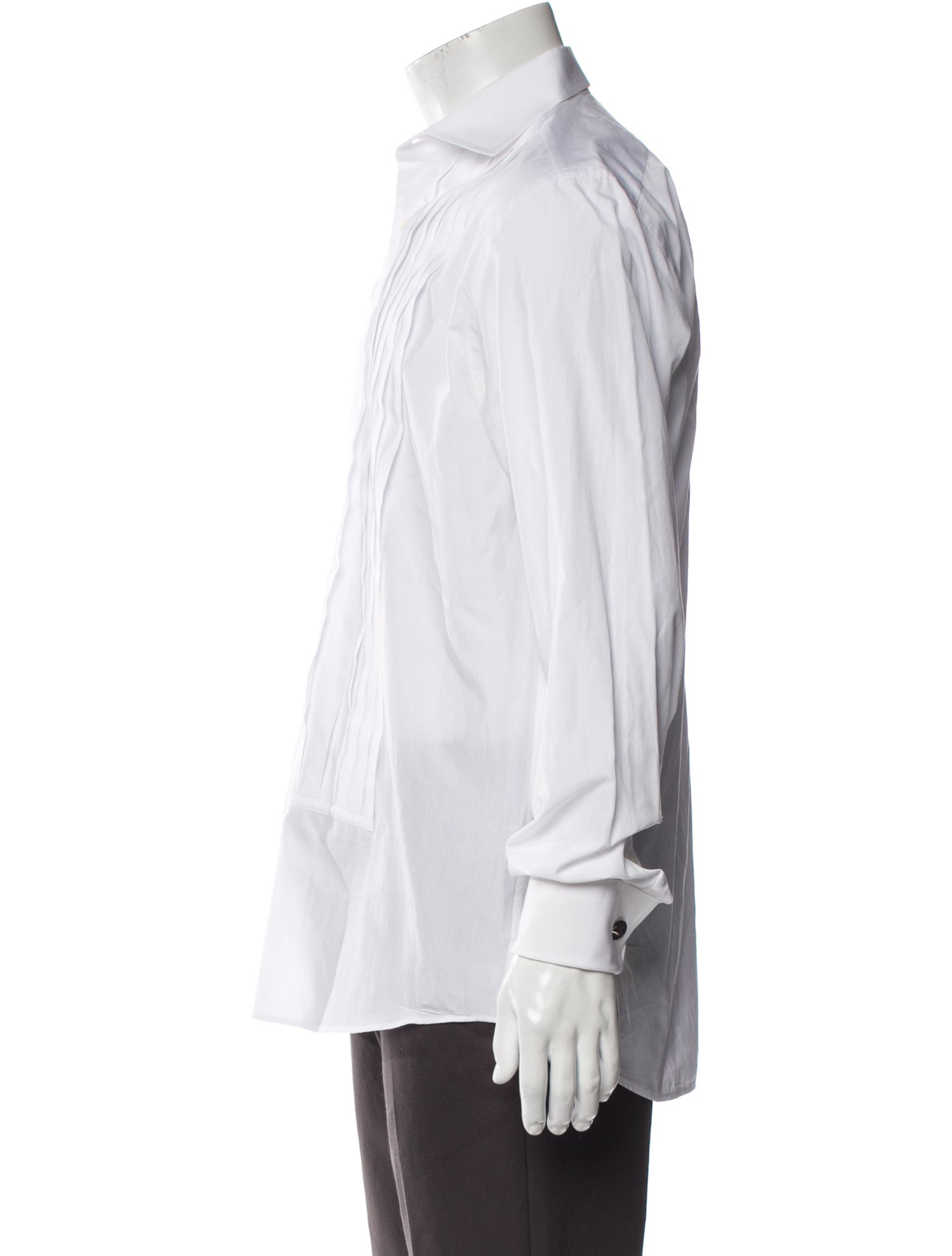 Ralph Lauren Black Label Striped Long Sleeve Dress Shirt