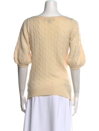 Ralph Lauren Black Label Cashmere Bateau Neckline Sweater