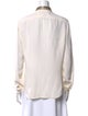 Ralph Lauren Black Label Silk Mock Neck Blouse
