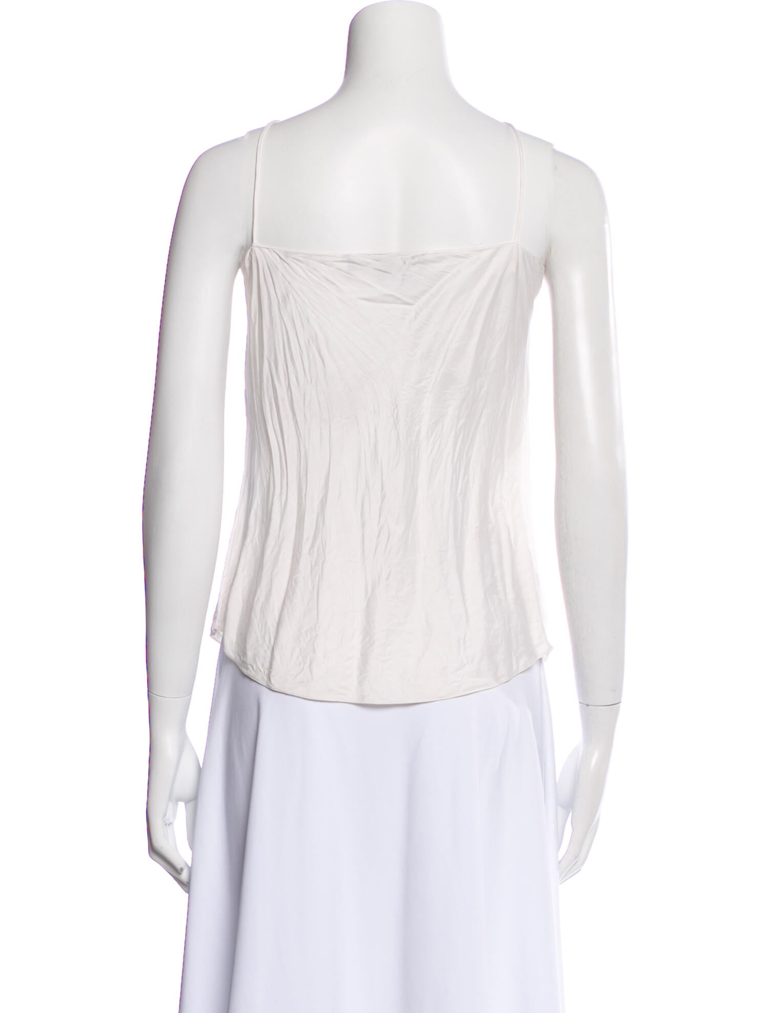 Ralph Lauren Black Label Silk Cowl Neck Top