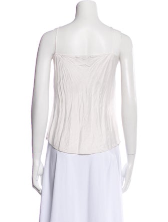 Ralph Lauren Black Label Silk Cowl Neck Top