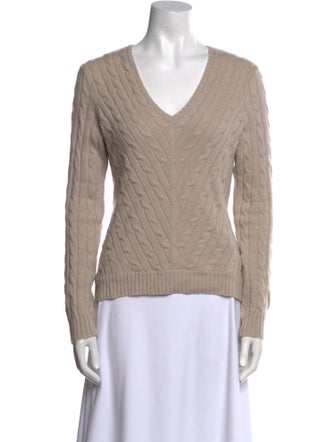 Ralph Lauren Black Label Cashmere V-Neck Sweater