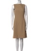 Ralph Lauren Black Label Wool Knee-Length Dress
