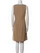 Ralph Lauren Black Label Wool Knee-Length Dress