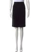 Ralph Lauren Black Label Wool Knee-Length Skirt