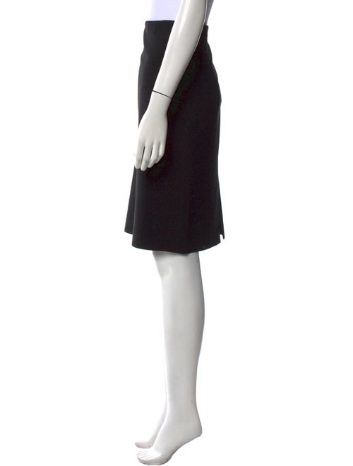 Ralph Lauren Black Label Wool Knee-Length Skirt
