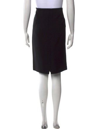 Ralph Lauren Black Label Wool Knee-Length Skirt