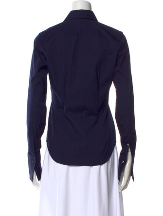 Ralph Lauren Black Label Long Sleeve Button-Up Top