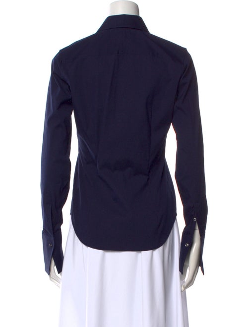 Ralph Lauren Black Label Long Sleeve Button-Up Top